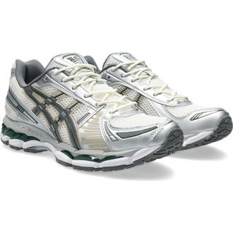 Asics Gender Inclusive GEL-KAYANO 12.1 Sneaker in Cream/Carbon at Nordstrom, Size 14