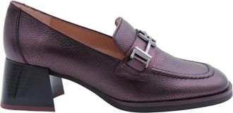 Hispanitas Klassieke Gubbio Mocassin - Dames - Pumps - Bruin - 37 EU - Leer - Schoenen