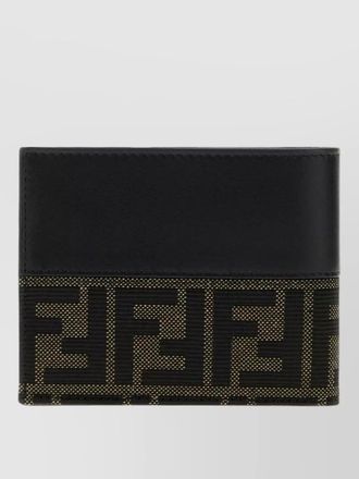Fendi leather bifold wallet