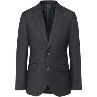 Hackett Jassen, Heren, Grijs, S, Wol, Performance Flannel Blazer