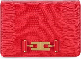 Elisabetta Franchi Dames, Tassen, Rood, Maat: ONE Size Leer