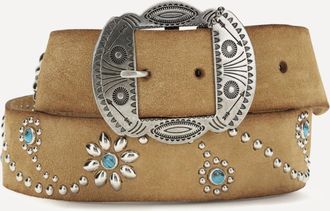 HTC Rosamond suede Belt with embellishments Female 95