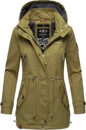 Marikoo lichte dames tussenjas met afneembare capuchon