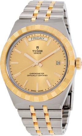 Tudor Royal Hand Wind Champagne Dial Unisex Watch M2840D1A3-0002
