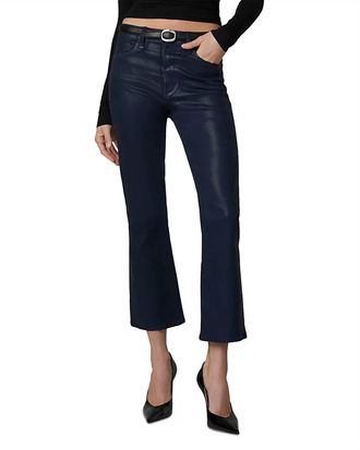 Joe's Callie High Rise Cropped Bootcut Jeans In Navy
