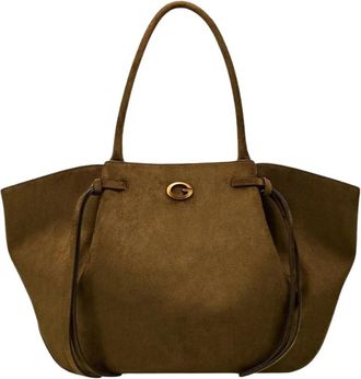 Guess Allegra Girlfriend Tote - Dames - Shoppers - Groen - ONE Size - Tassen