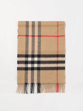 Burberry Scarf BURBERRY Woman color Beige