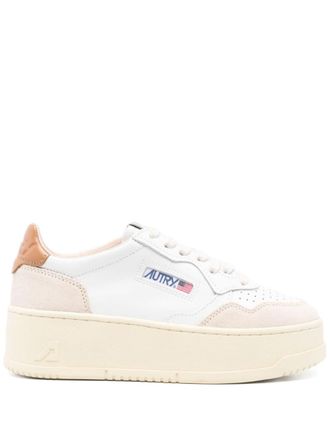 Autry White Medalist Sneakers
