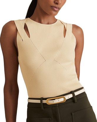 Reiss Rhylee Cutout Vest