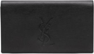 Saint Laurent Pre-owned Leather clutches - Dames - Vintage Clutch - Zwart - ONE Size - Vintage