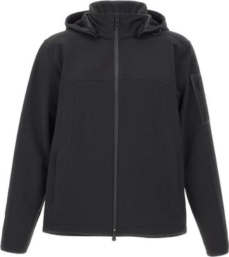 HUGO BOSS Heren, Jassen, Zwart, Maat: 2XL Polyamide