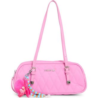 Madden Girl Quilted E/W Shoulder Bag in Orchid at Nordstrom Rack
