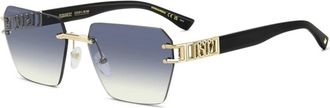 Dsquared2 D2 0173/S J5G(St) Zonnebril - Heren - Accessoires - Geel - Maat: 58 MM