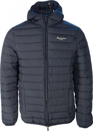 Aquascutum Mens Aquascutum Active Hooded Navy Blue Jacket - Size: 44/Regular