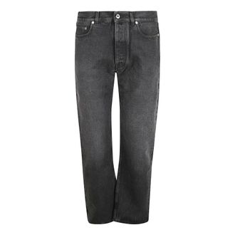 Off-white Straight Jeans, male, Black, Size: W31 Arr Skate Jeans