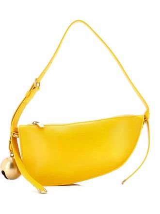 Burberry Shield Sling Shoulder Bag Leather Mini crossbody bag - women - Calf Leather - One Size - Yellow