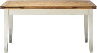 Maisons du monde Mesa de comedor extensible de álamo macizo L.160