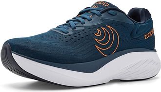 Topo Athletic Atmos 2 Mens Running Shoes Navy/Orange : 11.5 D - Medium, Synthetic
