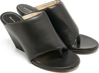 Proenza Schouler Sandali con zeppa - Nero