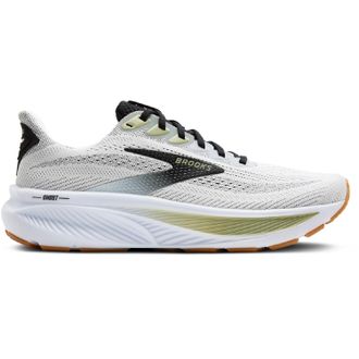 Brooks Mens Ghost 17 Road-Running Shoes White 12