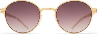 Mykita Wim 13 Mens Sunglasses Gold Size 50