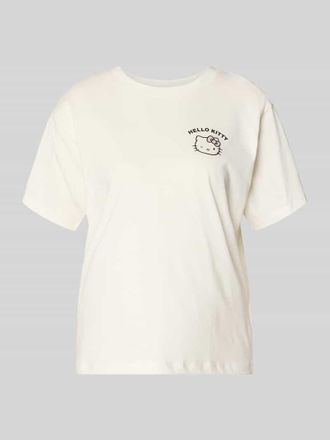 Jake*s Casual Regular Fit T-Shirt mit Motiv-Print in Offwhite, Gr&ouml;&szlig;e XXL