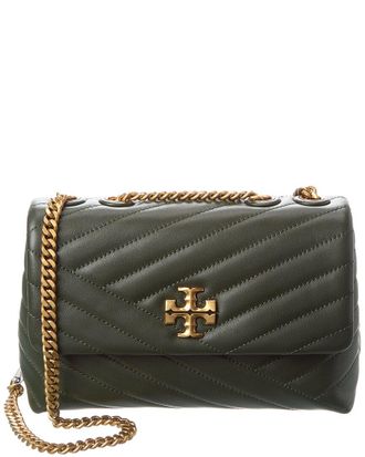 Tory Burch Kira Chevron Small Convertible Leather Shoulder Bag