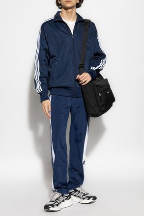 adidas Stand-up Collar Sweatshirt, Mens, Navy Blue