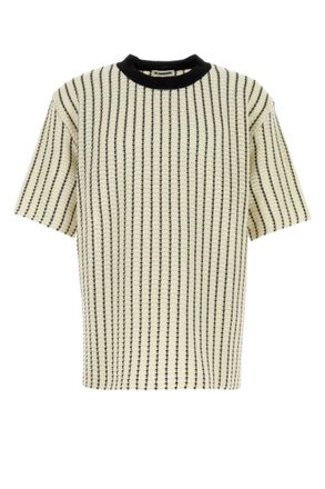 Jil Sander Off White Stripes T-Shirt