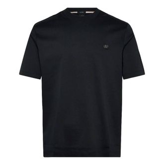 HUGO BOSS Logo-Patch T-Shirt In Pure Cotton, Size XX-Large