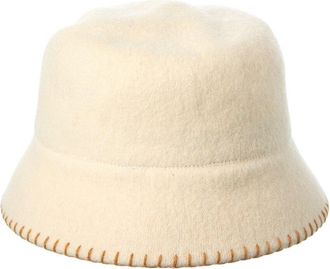 Bruno Magli Knit Felt Wool Bucket Hat