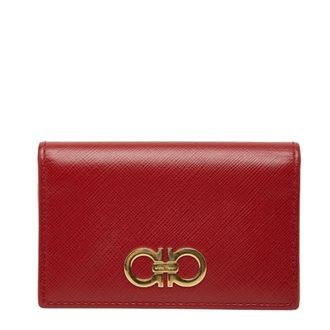 Ferragamo Leather Card Case (Pre-Owned)