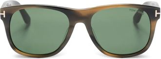 Tom Ford Eyewear Occhiali da sole Marlon squadrati - Marrone