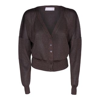 Circus Hotel Cardigans, female, Brown, S, Cardigan