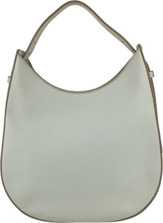 Tod's White Leather Handbag Shoulder Bag Tote Bag (Pre-Owned)