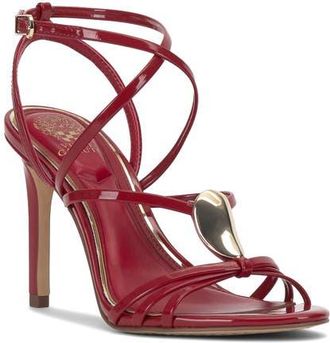 Vince Camuto Arlein Strappy Sandal in Bright Flame at Nordstrom, Size 6.5