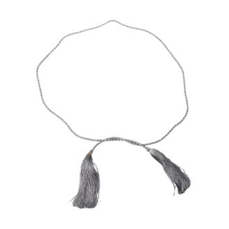 Forte_Forte Tassel Belt - female - Forte Forte - Belts - Gray - ONE SIZE - Accessories
