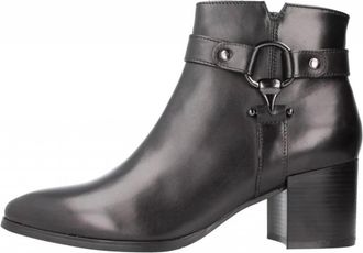 Regarde le ciel Taylor Enkellaarsjes - Dames - Laarzen met Hak - Zwart - 37 EU - Leer - Schoenen