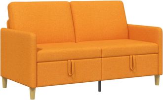 vidaXL Sof&aacute; Con Almacenamiento Amarillo Oscuro 152 X 78 X 87 Cm Vidaxl