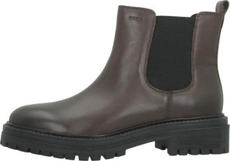 Geox Botas Chelsea Iridea - Shoes - Mujer - Marr&oacute;n - 38 EU