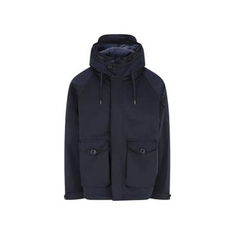 C.P. Company Micro Kei Hooded Jacket - male - C.P. Company - Winter Jackets - Blue - S - Jackets