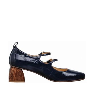 Antelope Womens Nicolette Mary Jane Block Heel Shoes In Black