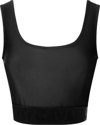 Just Cavalli Top - Dames - Tops zonder mouwen - Zwart - XL - Tops