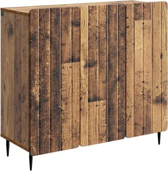 vidaXL Aparador Madera Envejecida 89 X 34,5 X 82 Cm Vidaxl