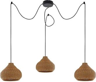 Lucande Lucande - L&aacute;mpara Para Exterior taniola En Marr&oacute;n De Madera