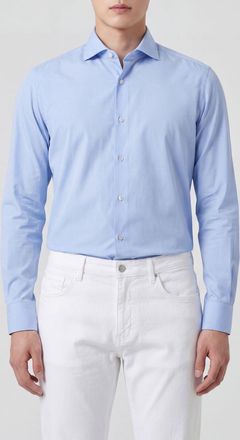 Tintoria Mattei Camicia classica in twill