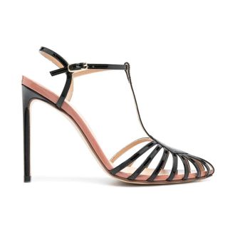Francesco Russo Mujer, Zapatos, Negro, Talla: 37 EU