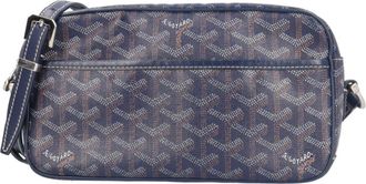 Goyard Cap Vert Coated Canvas Shoulder Bag (Pre-Owned)