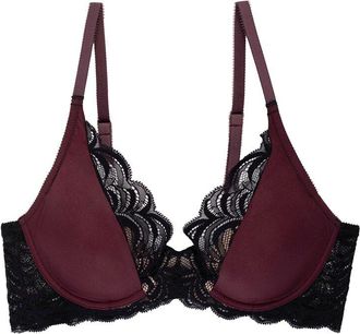 Natori Persuasion Lace Convertible Plunge T-Shirt Bra