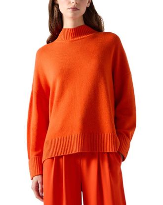 L.k. Bennett Lk Bennett Leigh Wool & Cashmere-Blend Knitted Top